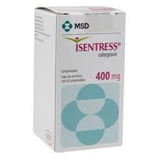 ISENTRESS 400 mg con 60 tabletas