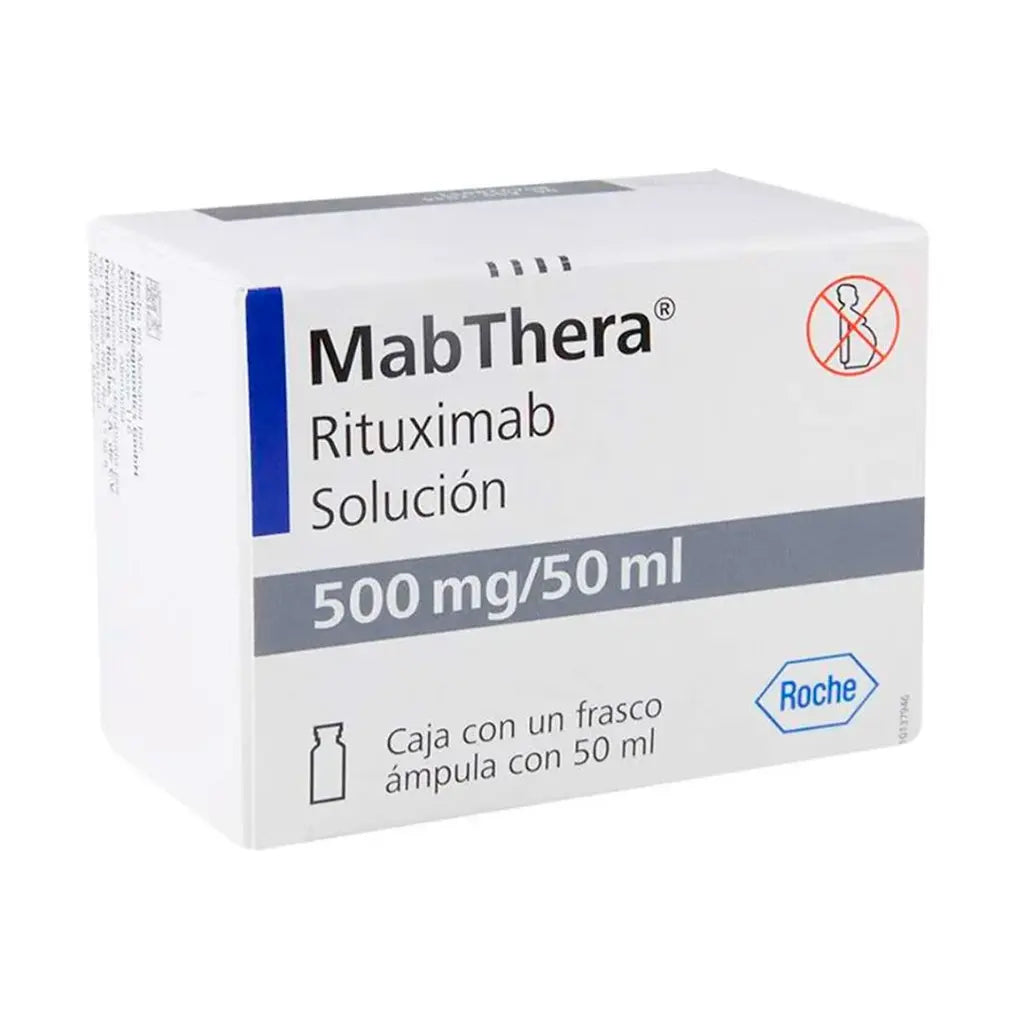 MABTHERA 500 mg/50 ml caja con 1 frasco ámpula