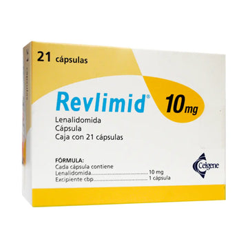 REVLIMID 10 mg caja con 21 cápsulas