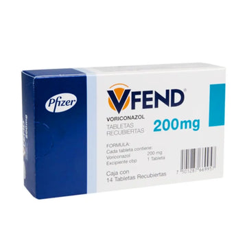 VFEND 200 mg caja c/14 tabletas