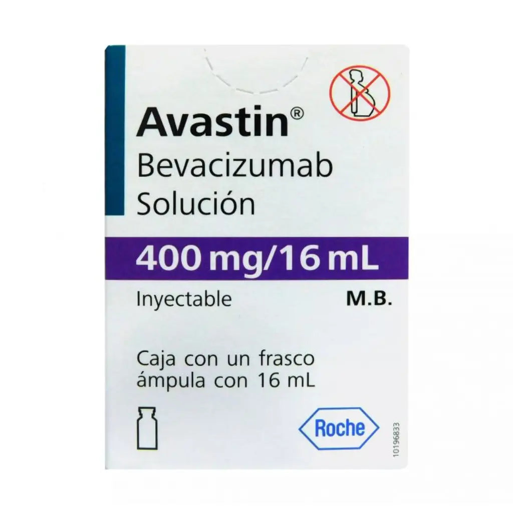 AVASTIN 400 mg/16 ml Frasco ámpula con 16 ml.