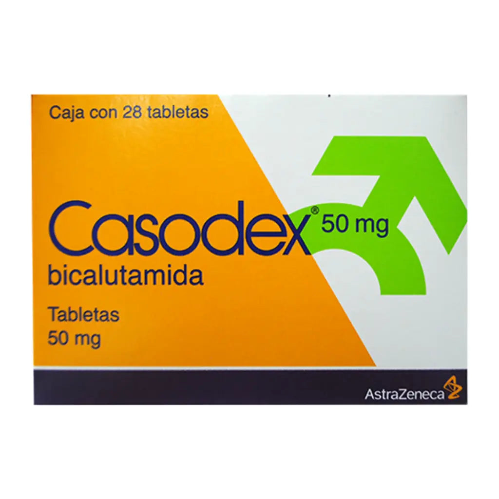CASODEX 50 mg caja c/28 tabletas