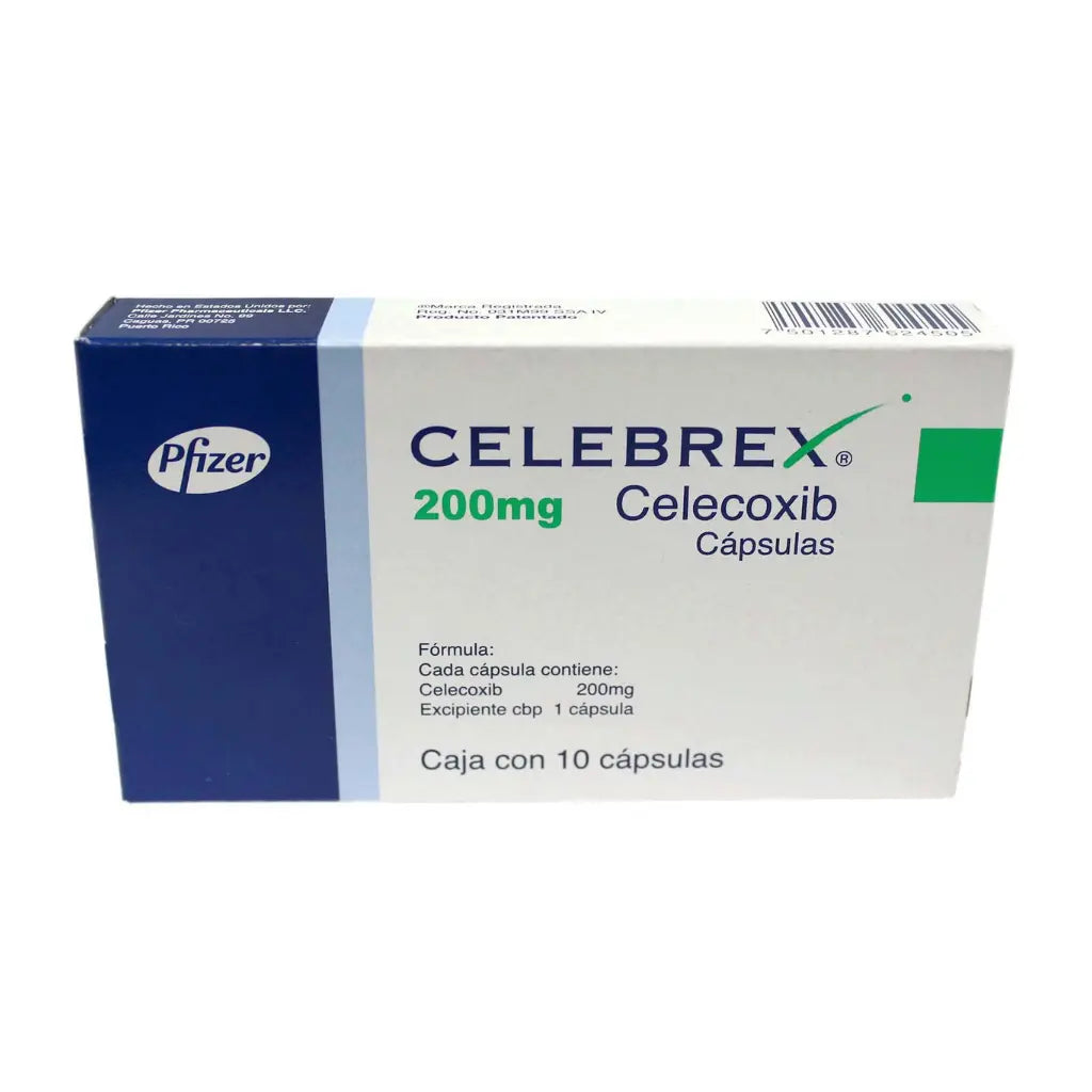 CELEBREX 200 mg con 10 cápsulas