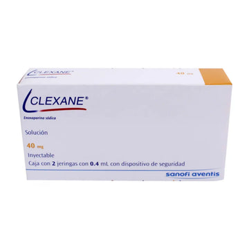 CLEXANE 40 mg/0.4 ml c/2 jeringas prellenadas