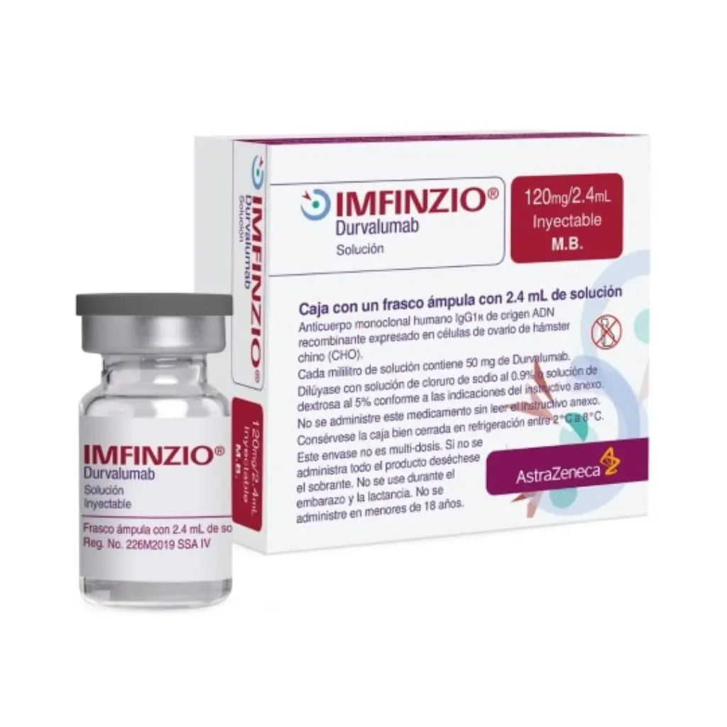 IMFINZIO 120 mg frasco ámpula c/2.4 ml.