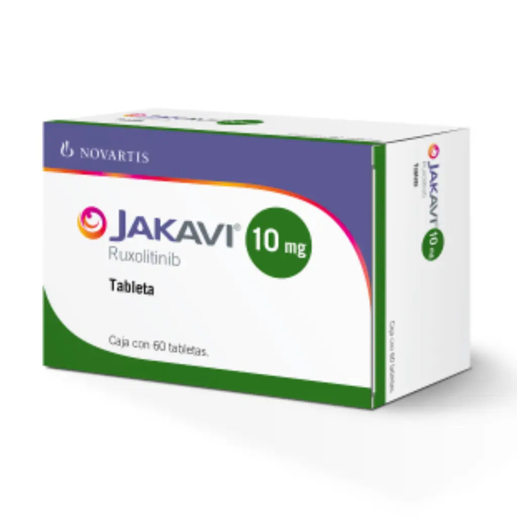 JAKAVI 10 mg con 60 tabletas